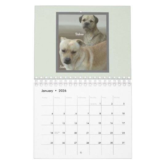 Het Mutts-schema voor Hondenliefhebbers Kalender (Jan 2026)