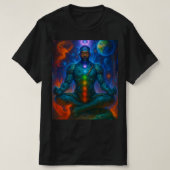 het muur meditatie T-shirt (Design voorkant)