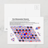 Het muziekdiagram Neo-Riemannian Theory Tonnetz Briefkaart (Voorkant / Achterkant)