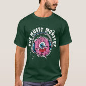 Het Muziekmonster T-shirt (Voorkant)