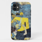 Het muziekschilderij van Gustav Klimt Case-Mate iPhone Case (Achterkant)