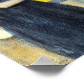 Het muziekschilderij van Gustav Klimt Poster (Hoek)