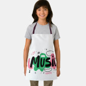 Het muzikale ontwerp schort (Insitu)