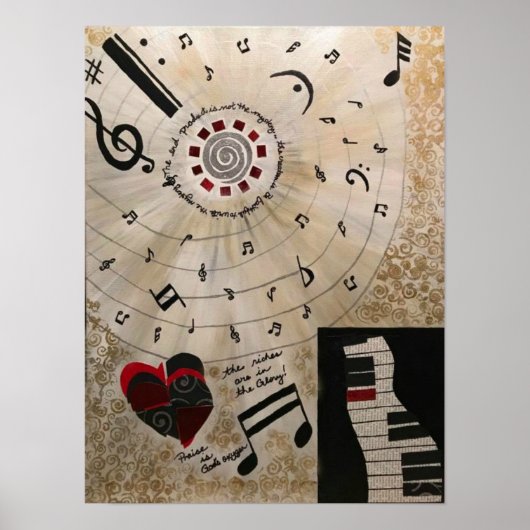 Het Mysterie bevindt zich in de Creatie (Poster) Poster (Voorkant)