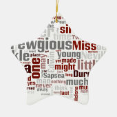 Het mysterie van de Edwin Drood Keramisch Ornament (Voorkant)