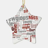 Het mysterie van de Edwin Drood Keramisch Ornament (Links)