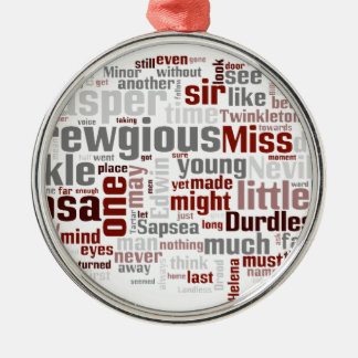 Het mysterie van de Edwin Drood Metalen Ornament