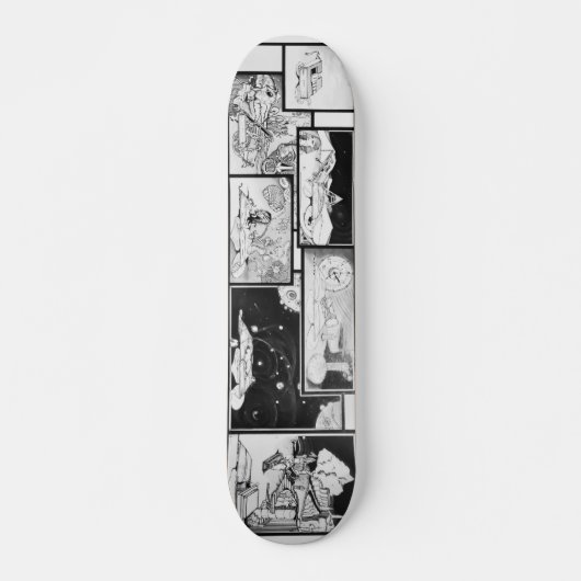 Het mysterieuze persoonlijk skateboard (Voorkant)
