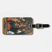 Het Mystic Marriage of Saint Catherine Bagagelabel (Voorkant horizontaal)