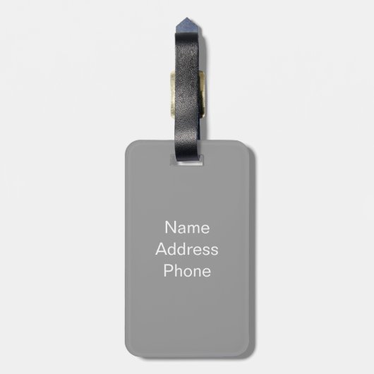 Het Mystic Marriage of Saint Catherine Bagagelabel (Achterkant verticaal)