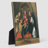 Het Mystic Marriage of Saint Catherine Fotoplaat (Zijkant)