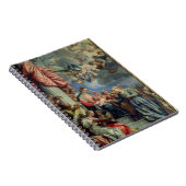 Het Mystic Marriage of St. Catherine Notitieboek (Rechterzijde)