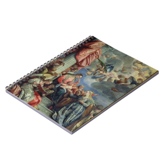 Het Mystic Marriage of St. Catherine Notitieboek (Linkerzijde)