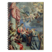 Het Mystic Marriage of St. Catherine Notitieboek (Voorkant)