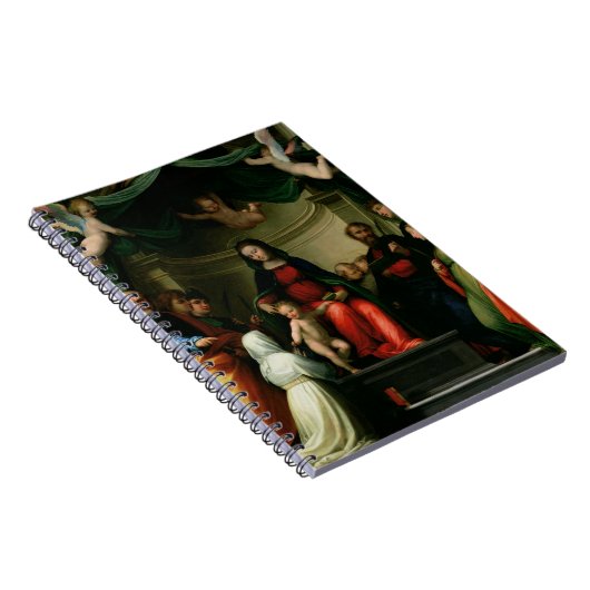 Het Mystic Marriage of St. Catherine of Siena met Notitieboek (Rechterzijde)