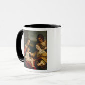 Het Mystic Marriage of St. Catherine van Mok (Voorkant links)