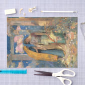 Het mystieke gesprek van Odilon Redon Tissuepapier (Craft)