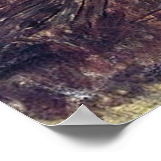 Het mystieke hout van John William Waterhouse Poster (Hoek)