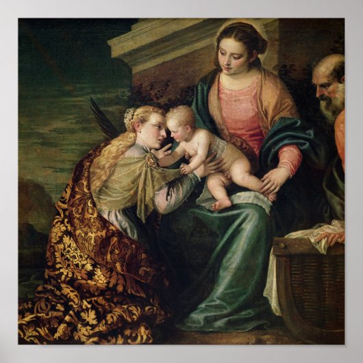 Het mystieke huwelijk poster (Voorkant)