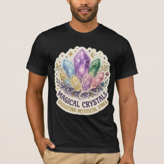 Het Mystieke Prisma | Betoverde Kristalcluster Gra T-shirt