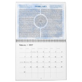 Het mystieke wiel van het jaar 2013 kalender (Feb 2027)