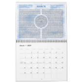 Het mystieke wiel van het jaar 2013 kalender (Mar 2027)