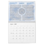 Het mystieke wiel van het jaar 2014 kalender (Mar 2027)