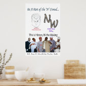Het "N"-Poster Poster (Keuken)