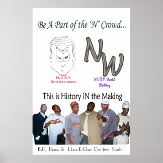 Het "N"-Poster Poster