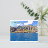 Het Nā Pali Briefkaart van Kauai (Staand voorkant)