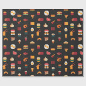 Het naadloze patroon van de pixelkunst van de leve cadeaupapier (Vlak)