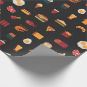 Het naadloze patroon van de pixelkunst van de leve cadeaupapier (Hoek)