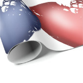 Het naadloze patroon van het hart cadeaupapier (Rol Hoek)