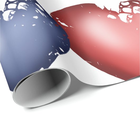 Het naadloze patroon van het hart cadeaupapier (Rol Hoek)