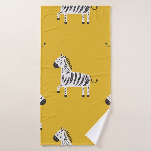 Het naadloze patroon van liefdevolle kinderen met badhanddoek (Badhanddoek)