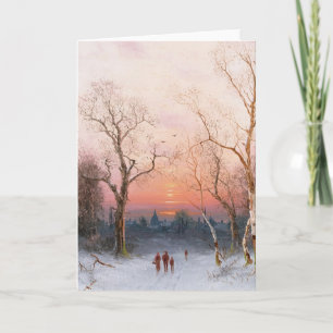 Het naar huis gaan kaart