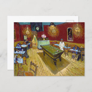 Het Nachtcafé   Van Gogh   Briefkaart