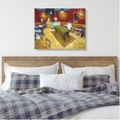Het Nachtcafé | Van Gogh | Canvas Afdruk (Insitu (Slaapkamer))
