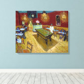 Het Nachtcafé | Van Gogh | Canvas Afdruk (Insitu (Houten vloer))