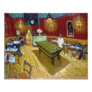 Het Nachtcafé   Van Gogh   Foto Afdruk