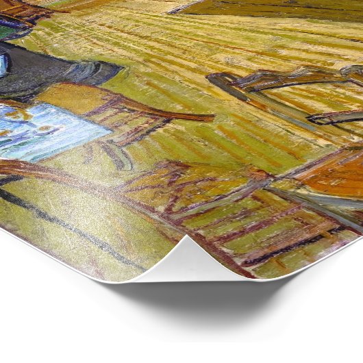 Het Nachtcafé | Van Gogh | Foto Afdruk (Hoek)