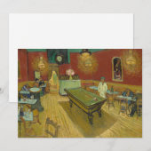 Het nachtcafé | Vincent van Gogh (Voorkant / Achterkant)