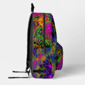 Het nachtelijk Abstracte Bedrukte Rugzak (Links)