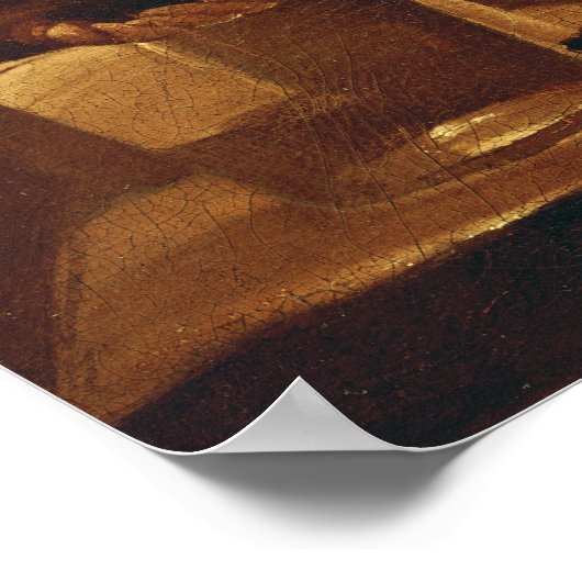 Het nachtlicht, 1630-35 poster (Hoek)