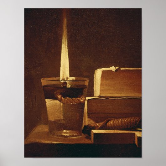 Het nachtlicht, 1630-35 poster (Voorkant)