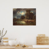 Het naderende Storm - Constant Troyon Fine Art Poster (Keuken)