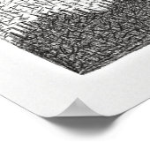 Het naderende Storm van Grant Wood: Retro Elegance Poster (Hoek)