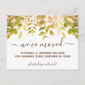 Het najaar Briefkaart van de Aankondiging is verpl (Voorkant)