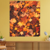 het najaar canvas afdruk (Insitu (Woonkamer))