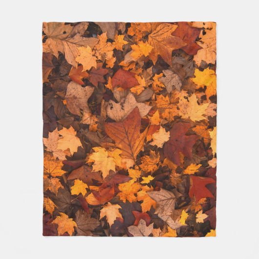 het najaar fleece deken (Voorkant)